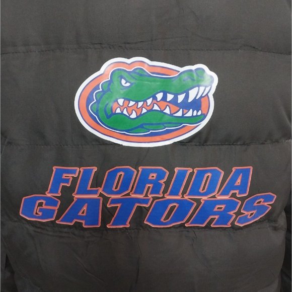 Women's Florida Gator's Black Puffer Jacket " Murphy" NCAA Sz S/M - Picture 12 of 16